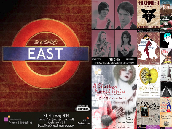 An array of NNT posters